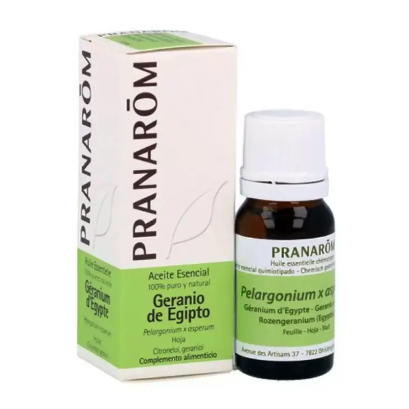 Aceite esencial Geranio de Egipto 10 ml. Pranarom
