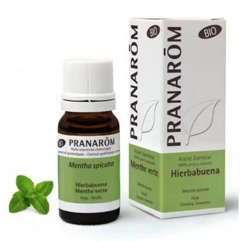 Aceite esencial Hierbabuena Bio 10 ml. Pranarom
