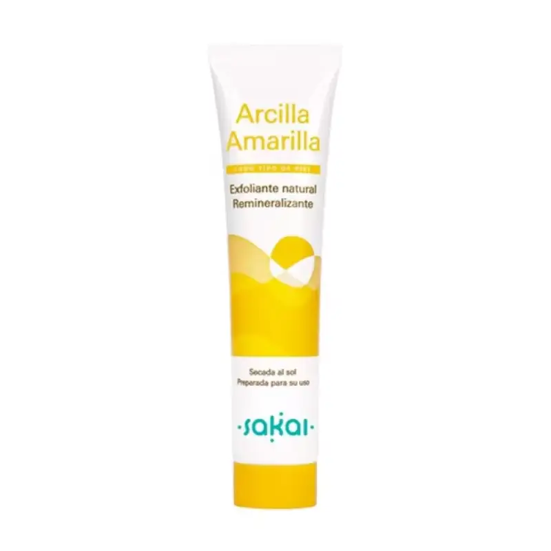 Arcilla amarilla tubo 100 gr. Sakai