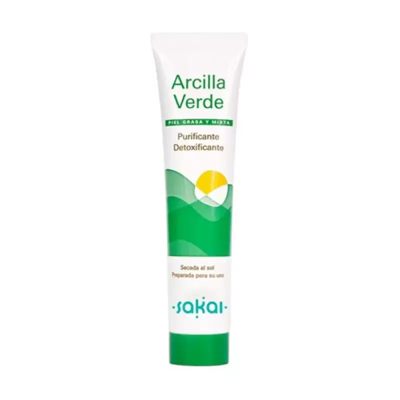 Arcilla verde tubo 100 gr. Sakai