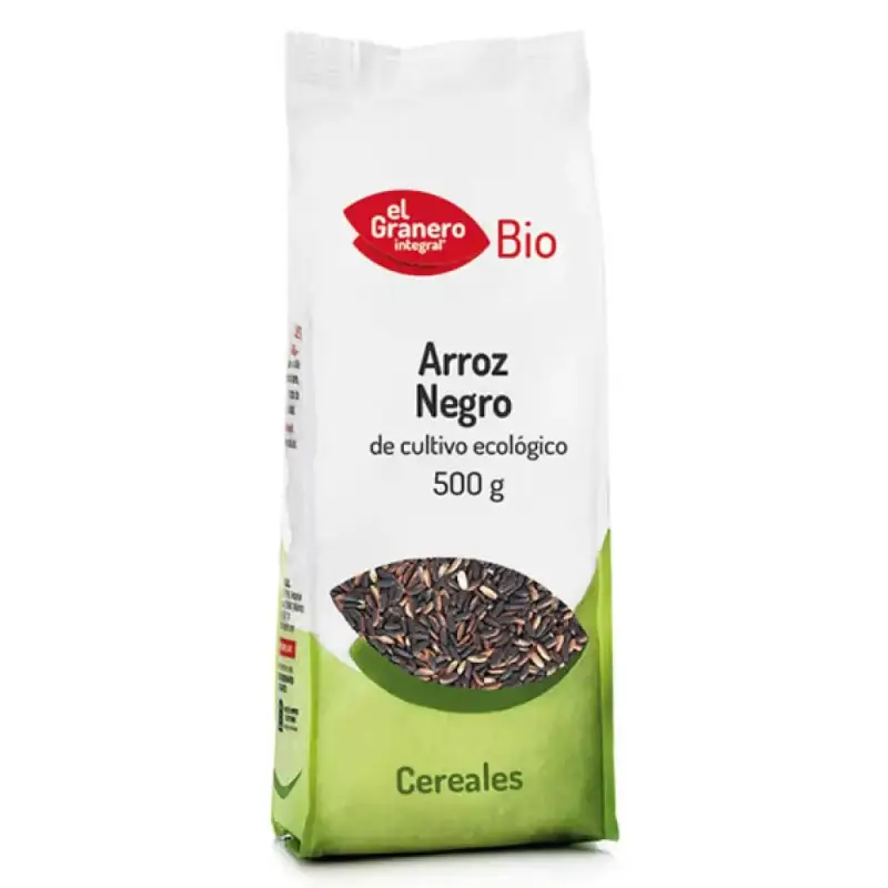 Arroz negro Bio 500 gr. El Granero Integral