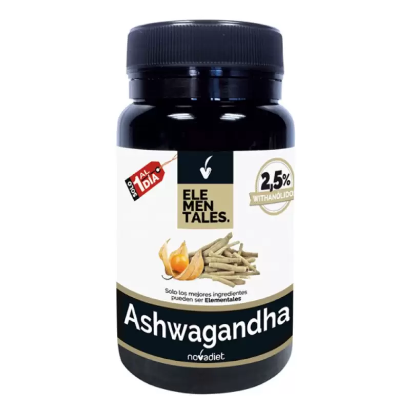 Ashwagandha E.S. 400 mg Elementales 30 caps. Novadiet