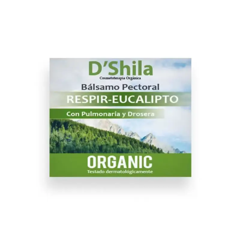 Balsamo pectoral Respir-Eucalipto 50 ml. D'Shila