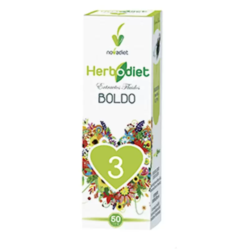 Boldo extracto 50 ml. Herbodiet 3 Novadiet