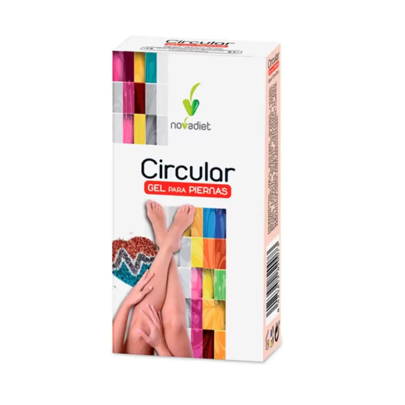 Circular gel para piernas 100 ml. Novadiet