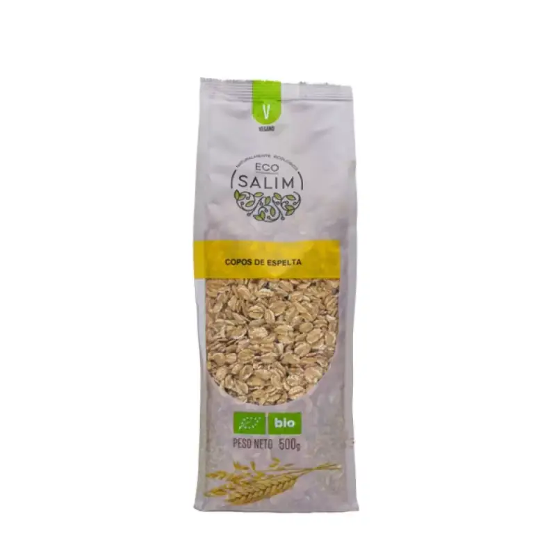 Copos Espelta integral Bio 500 gr. Eco-salim
