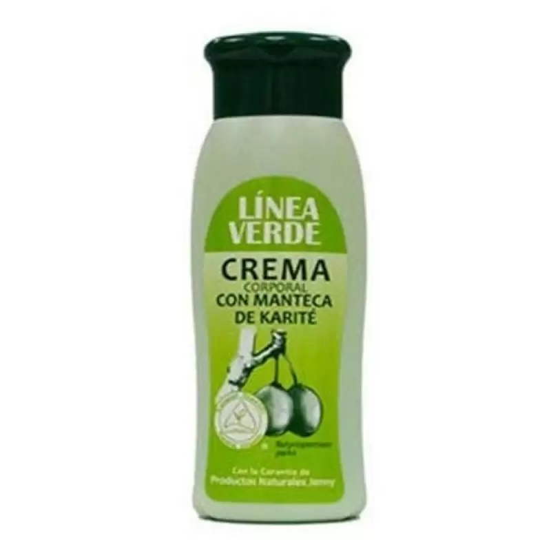 Crema corporal Manteca de karite 400 ml. Linea Verde