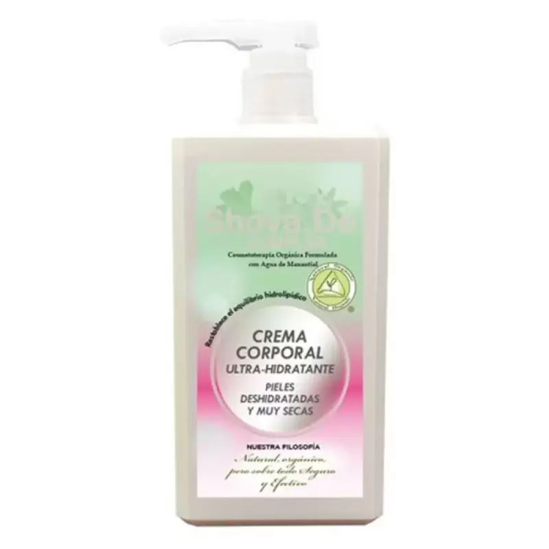 Crema corporal Ultra hidratante 1000 ml. ShovaDe
