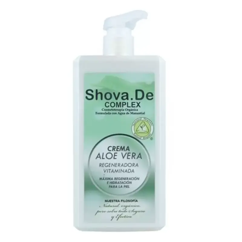 Crema de Aloe vera vitaminada complex 1000 ml ShovaDe