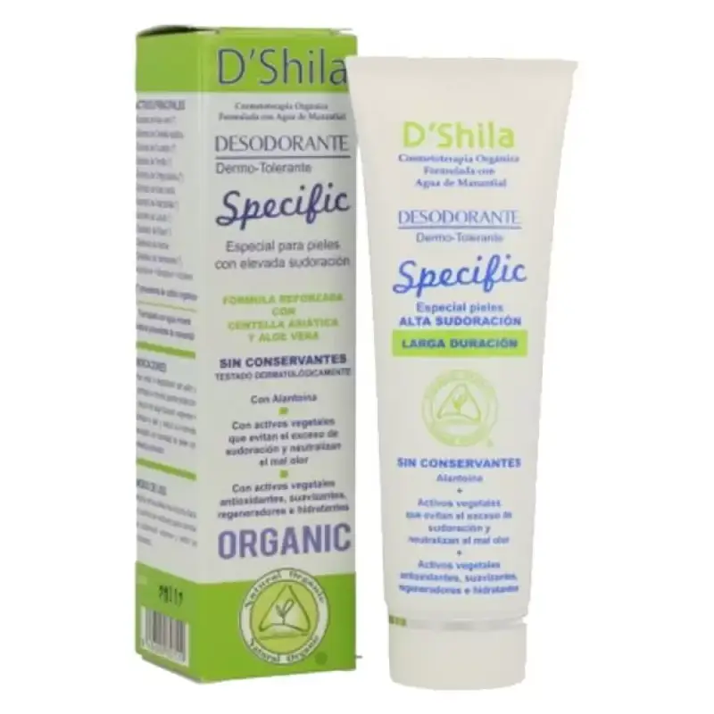 Desodorante crema Specific tubo 50 ml. D'Shila