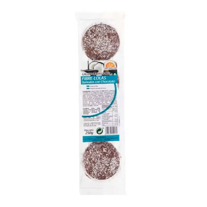 Galletas integrales Fibre-lolas 225 gr. Int-salim
