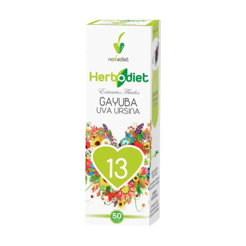 Gayuba extracto 50 ml. Herbodiet 13 Novadiet