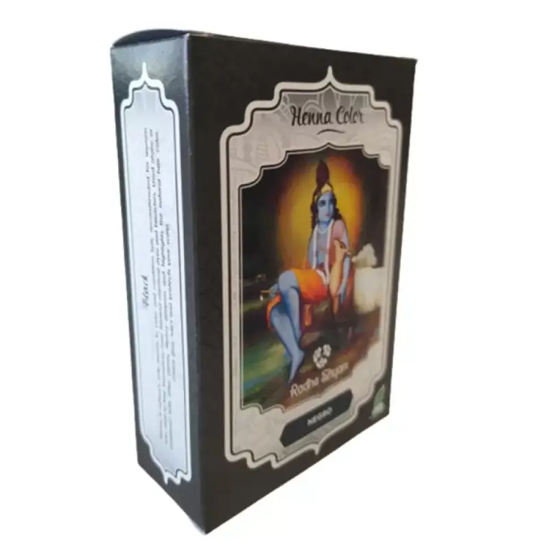 Henna color Negro polvo 100 gr. Radhe shyam