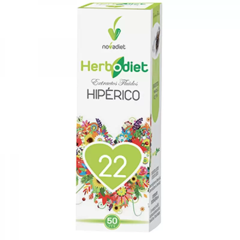 Hiperico extracto 50 ml. Herbodiet 22 Novadiet