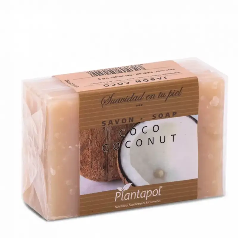 Jabón Coco pastilla 100 gr. Plantapol