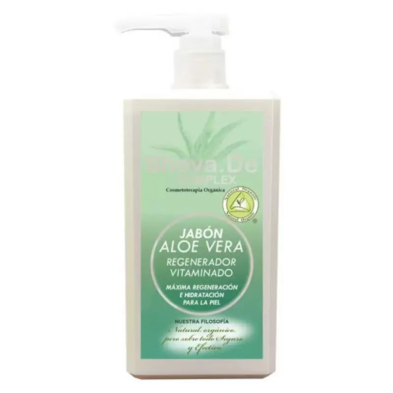 Jabón Aloe vera vitaminado complex 1000ml. ShovaDe