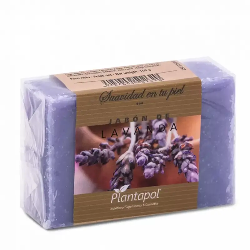 Jabón Lavanda pastilla 100 gr. Plantapol