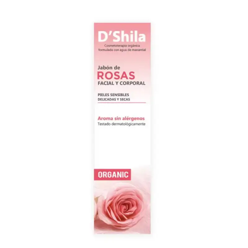 Jabón Rosas Facial y corporal 250 ml. D'Shila