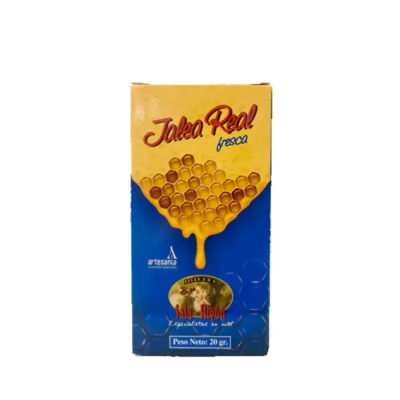 Jalea real fresca 20 gr. Mieles sala higón
