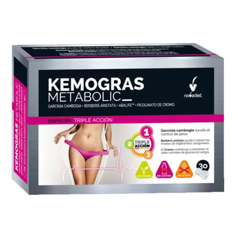 Kemogras metabolic 30 caps. Novadiet