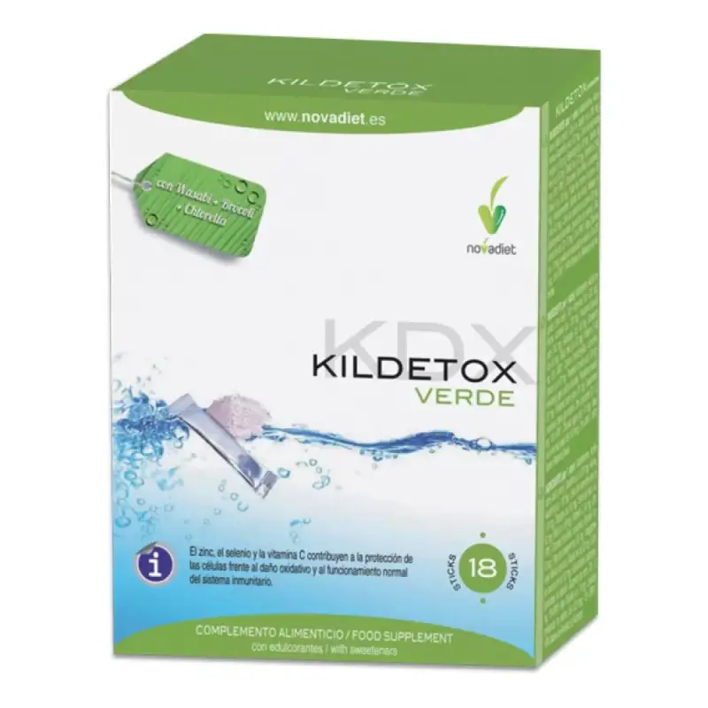 Kildetox verde 18 sticks Novadiet