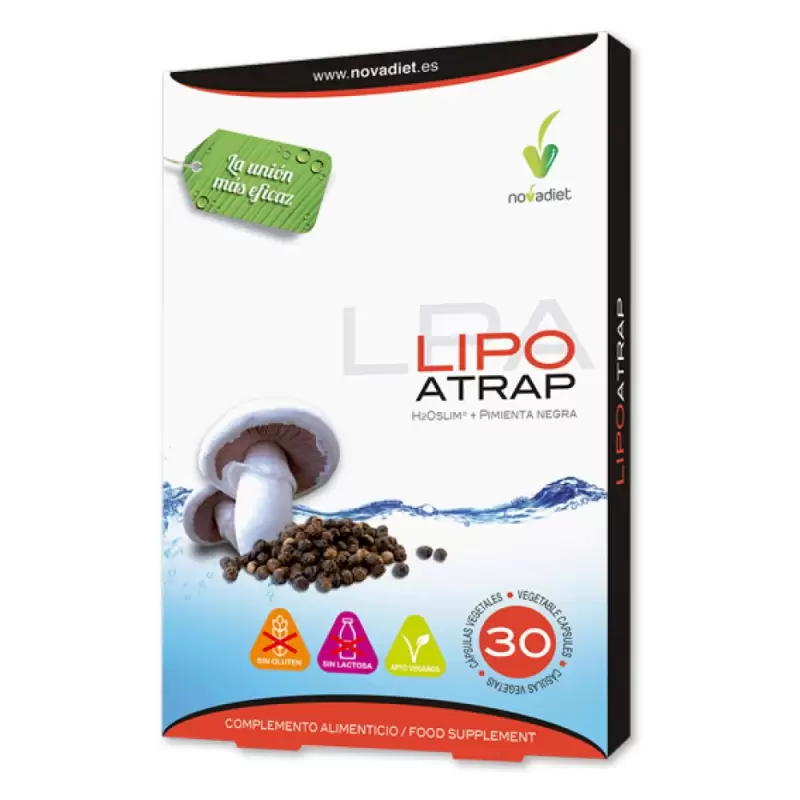Lipoatrap 30 caps. Novadiet