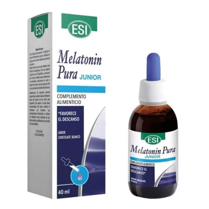 Melatonin pura Junior 1 mg. 40 ml. Esi