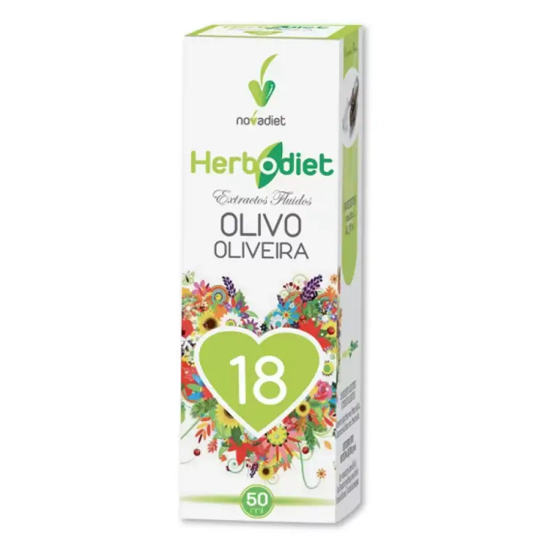 Olivo extracto 50 ml. Herbodiet 18 Novadiet