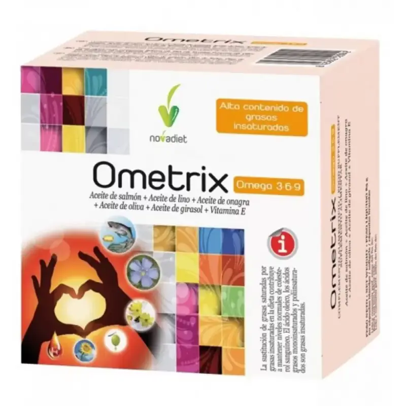 Ometrix omega 3-6-9 60 perlas Novadiet