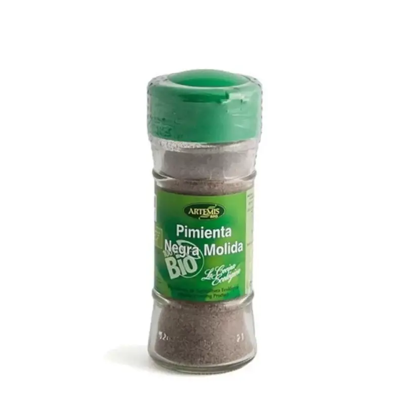 Pimienta negra (molida) Bio 38 gr. Artemis