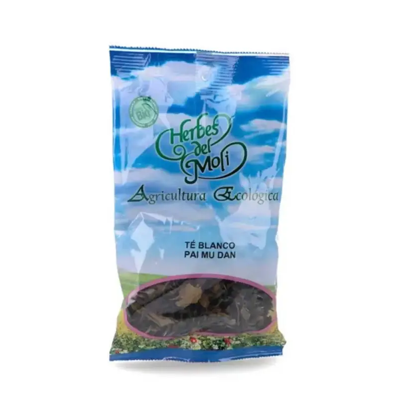 Té blanco, Pai Mu Dan Bio 30 gr. Herbes del molí