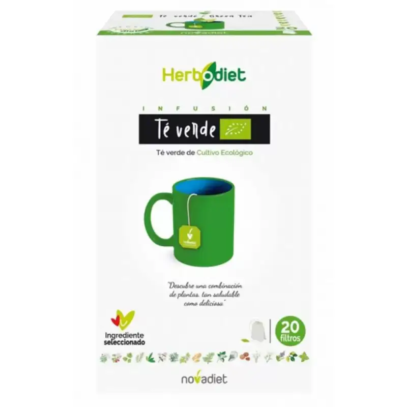 Te verde Bio Herbodiet 20 filtros Novadiet