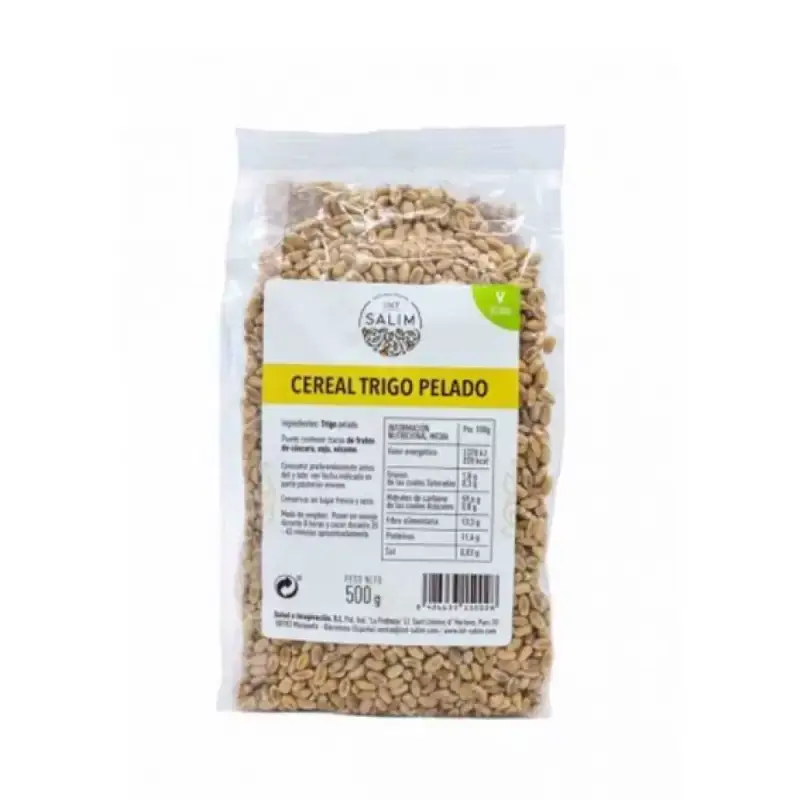 Trigo integral pelado Bio 500 gr. Eco-salim