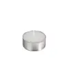 Vela blanca Tea light 1 unidad (4 h)