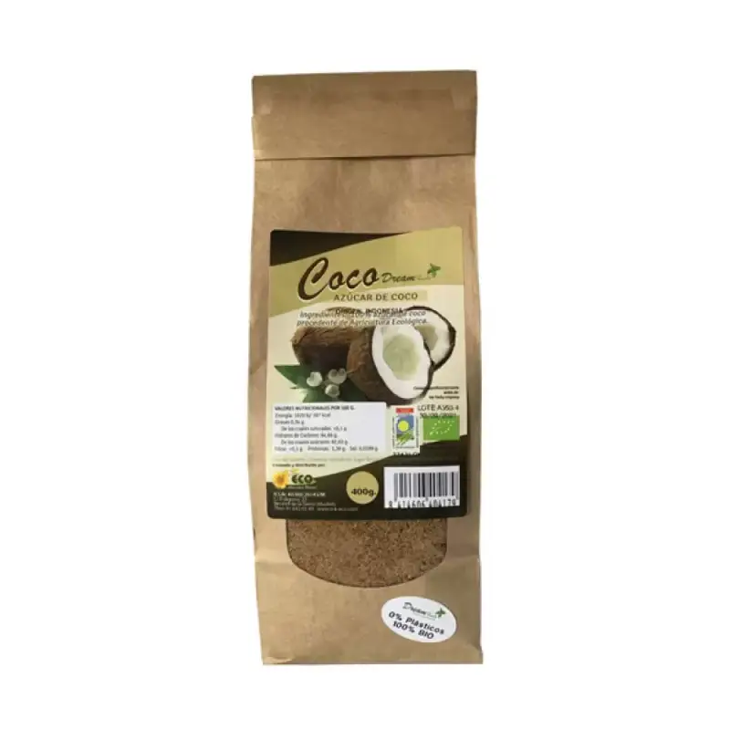 Azúcar de Coco Bio 400 gr. Dream foods