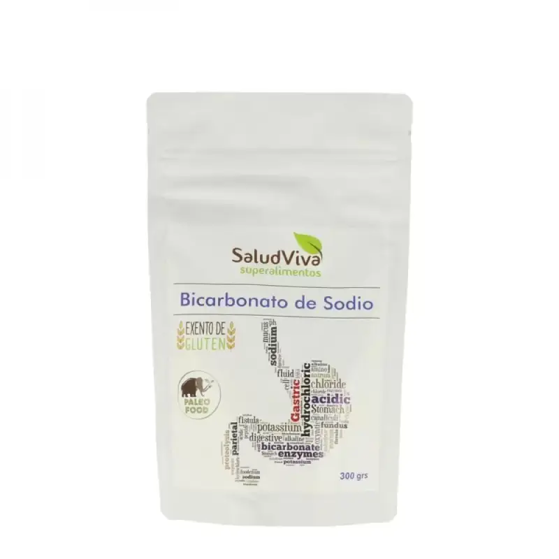 Bicarbonato de Sodio 300 gr Salud viva