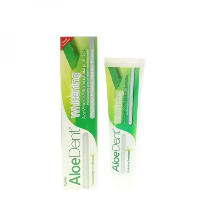 Dentífrico Aloedent blanqueador 100 ml. Optima