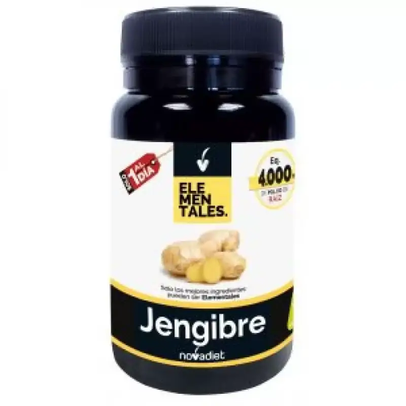 Jengibre E.S. 4000 mg. Elementales 30 caps. Novadiet