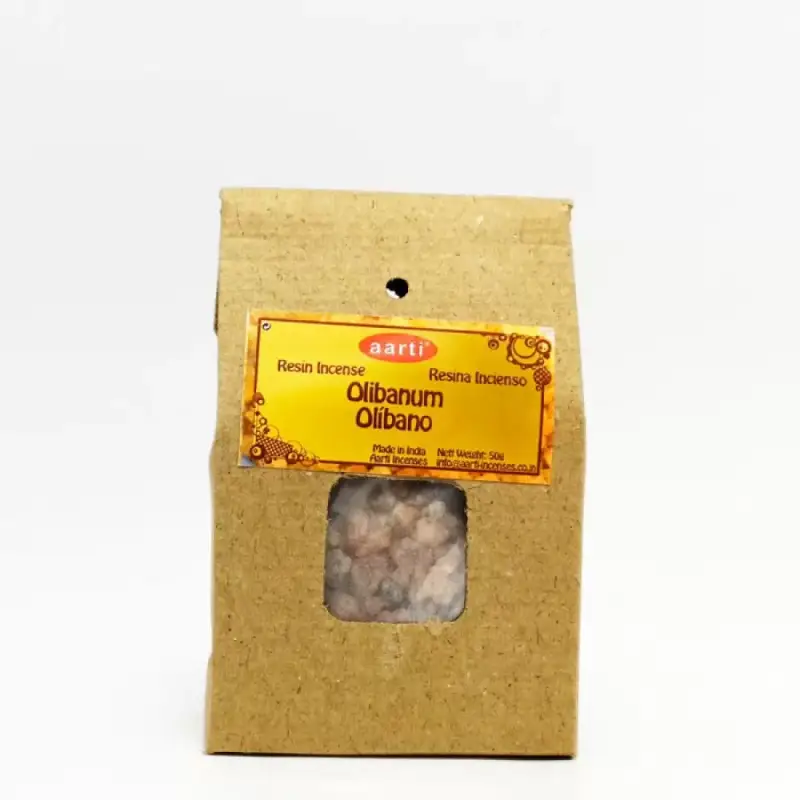 Olíbano para quemar 50 gr. Aarti