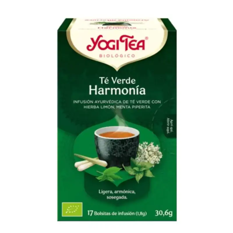 Té verde harmonía Bio 17 flitros Yogi tea