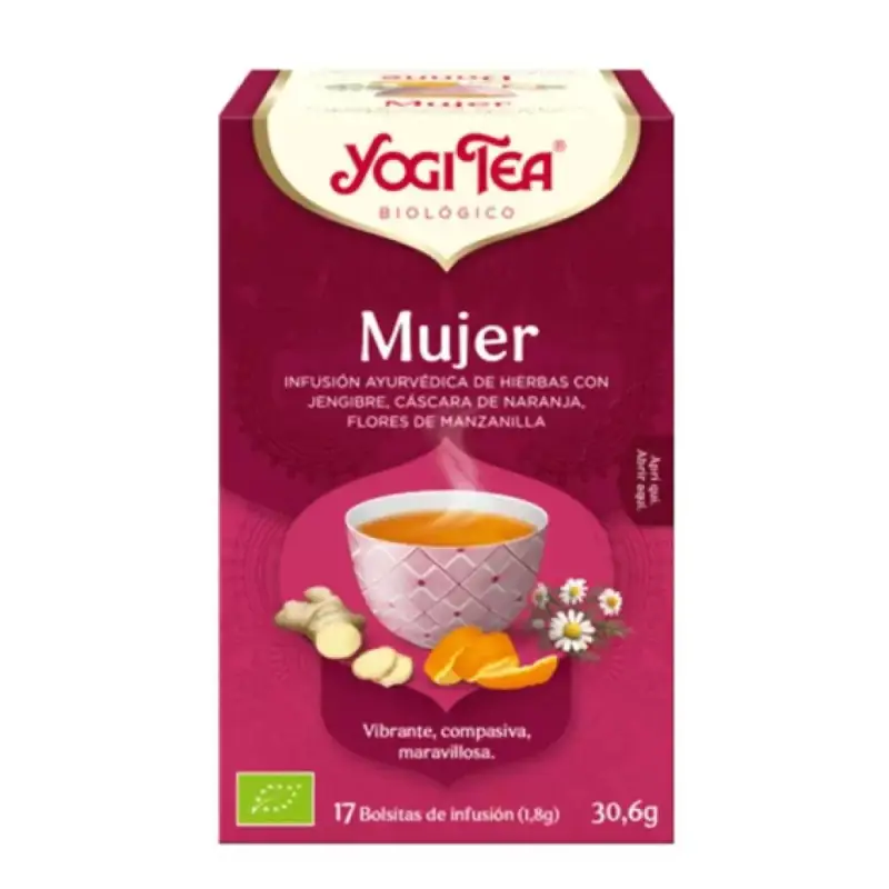 Mujer Bio 17 filtros Yogi tea