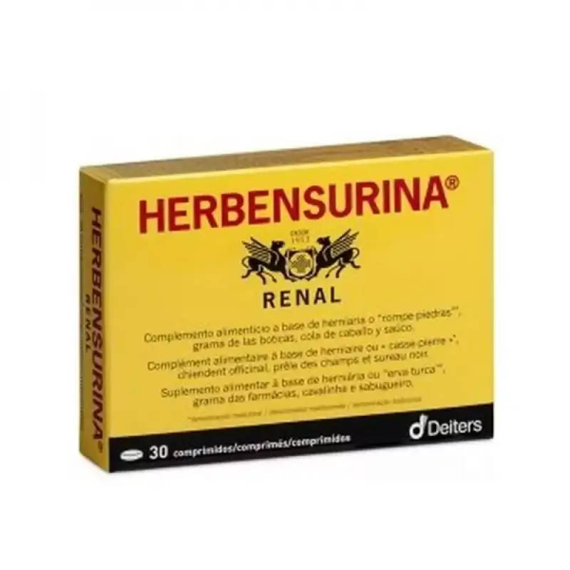 Herbensurina renal 30 comp. Deiters