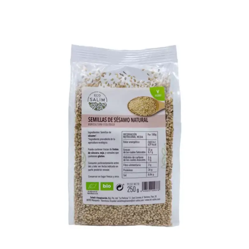 Semillas Sésamo Bio 250 gr. Eco-salim