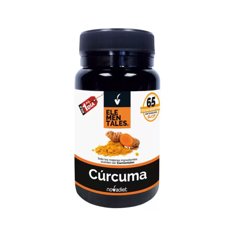 Cúrcuma Longvida® E.S. 400 mg Elementales 30 caps. Novadiet