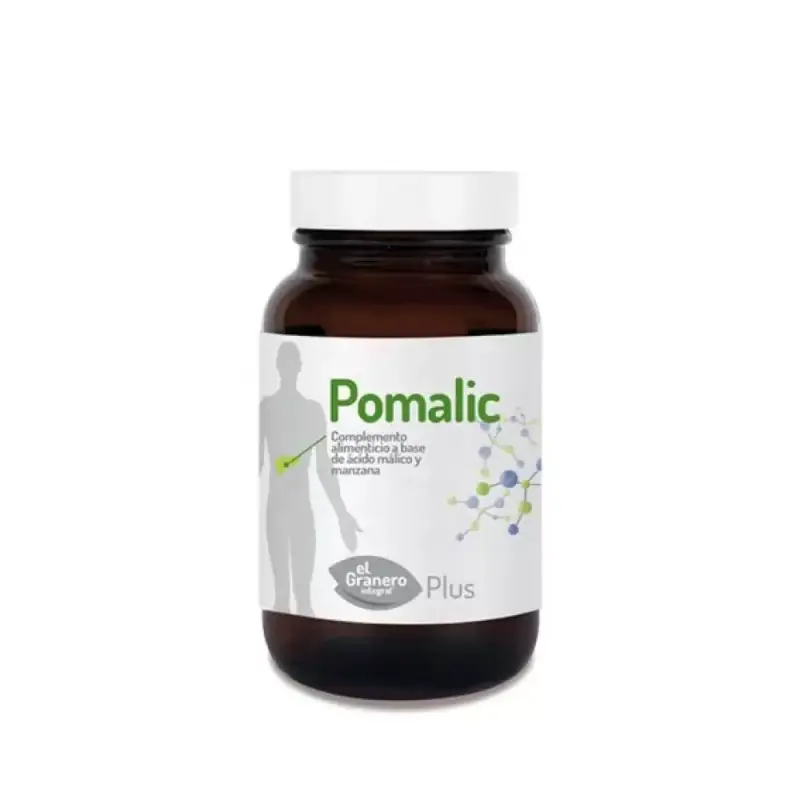 Pomalic Ácido málico 60 cáps. El granero integral