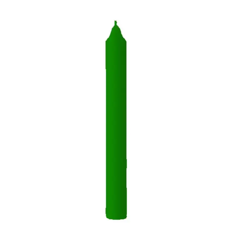 Vela verde oscuro Bujía 20 cm