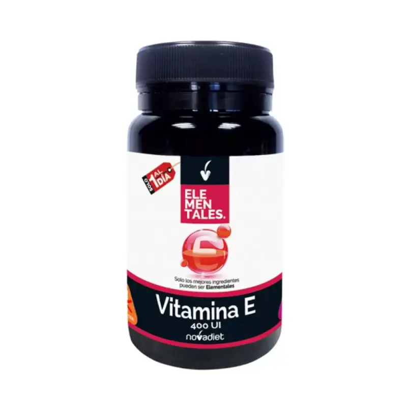 Vitamina E 400 UI Elementales 60 cáps. Novadiet