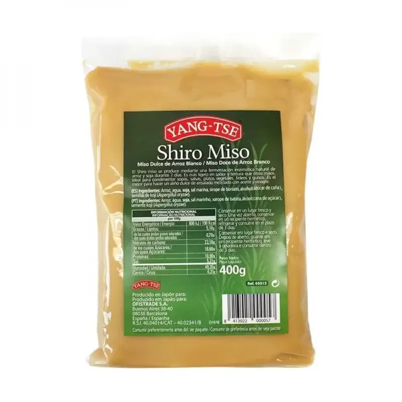 Shiro Miso blanco 400 gr. Yang tse