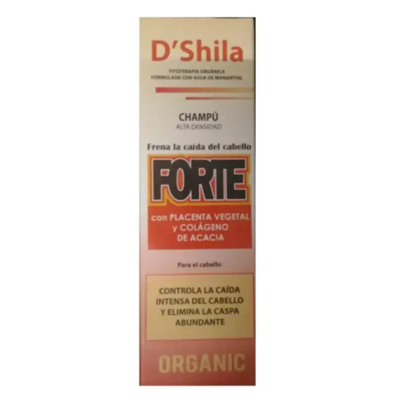 Champú concentrado Frena la caída con placenta vegetal 125 ml. D'Shila