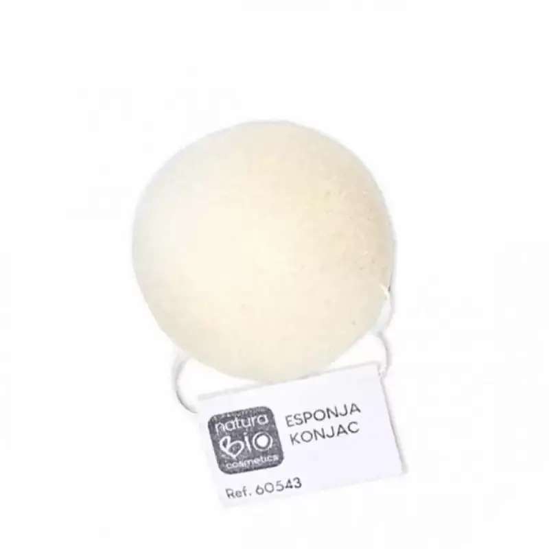 Esponja de Konjac 100% natural Natura Bio